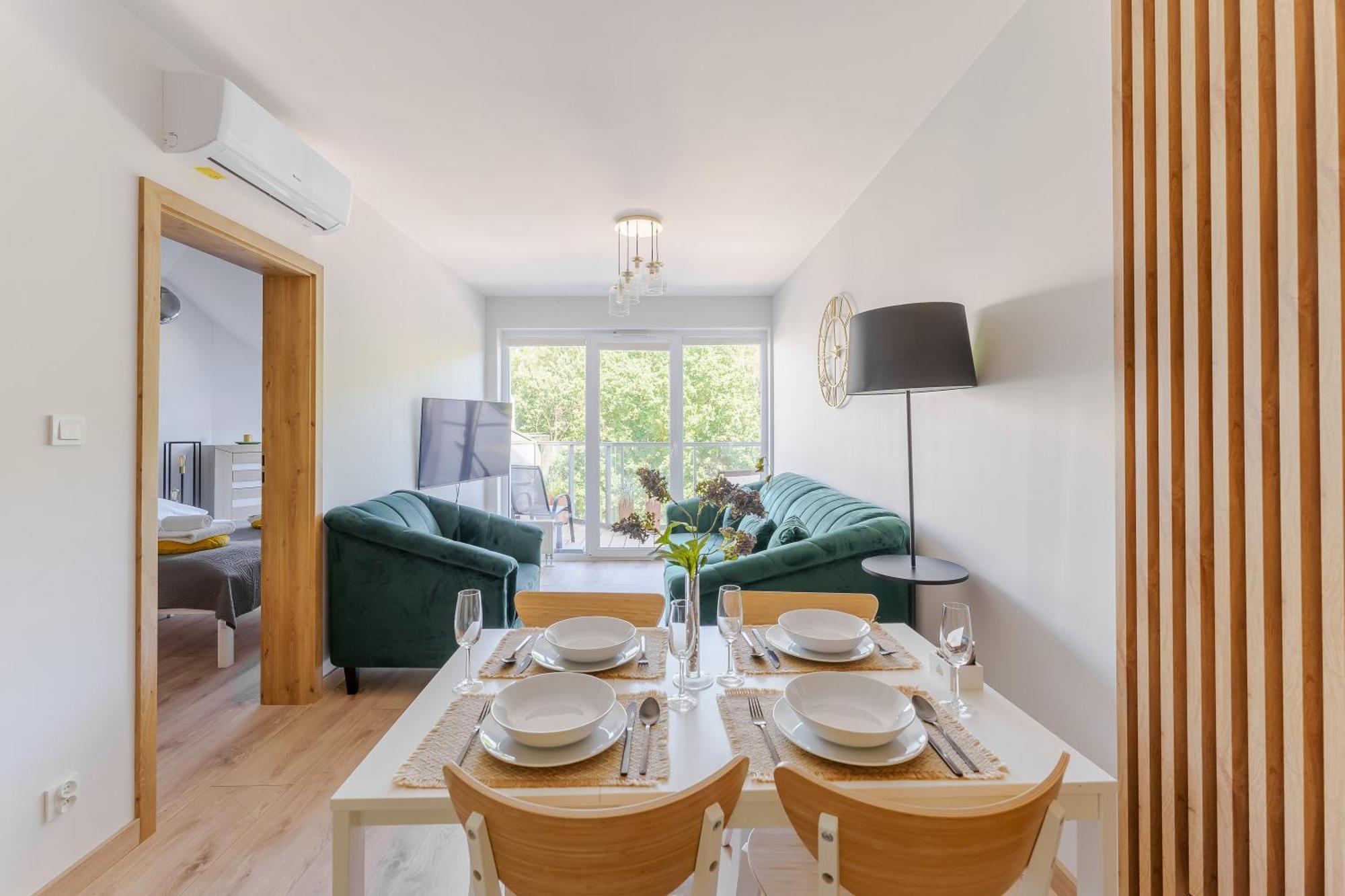 Ustronie Apartments 20 M Do Plazy Устроне Морске Екстериор снимка